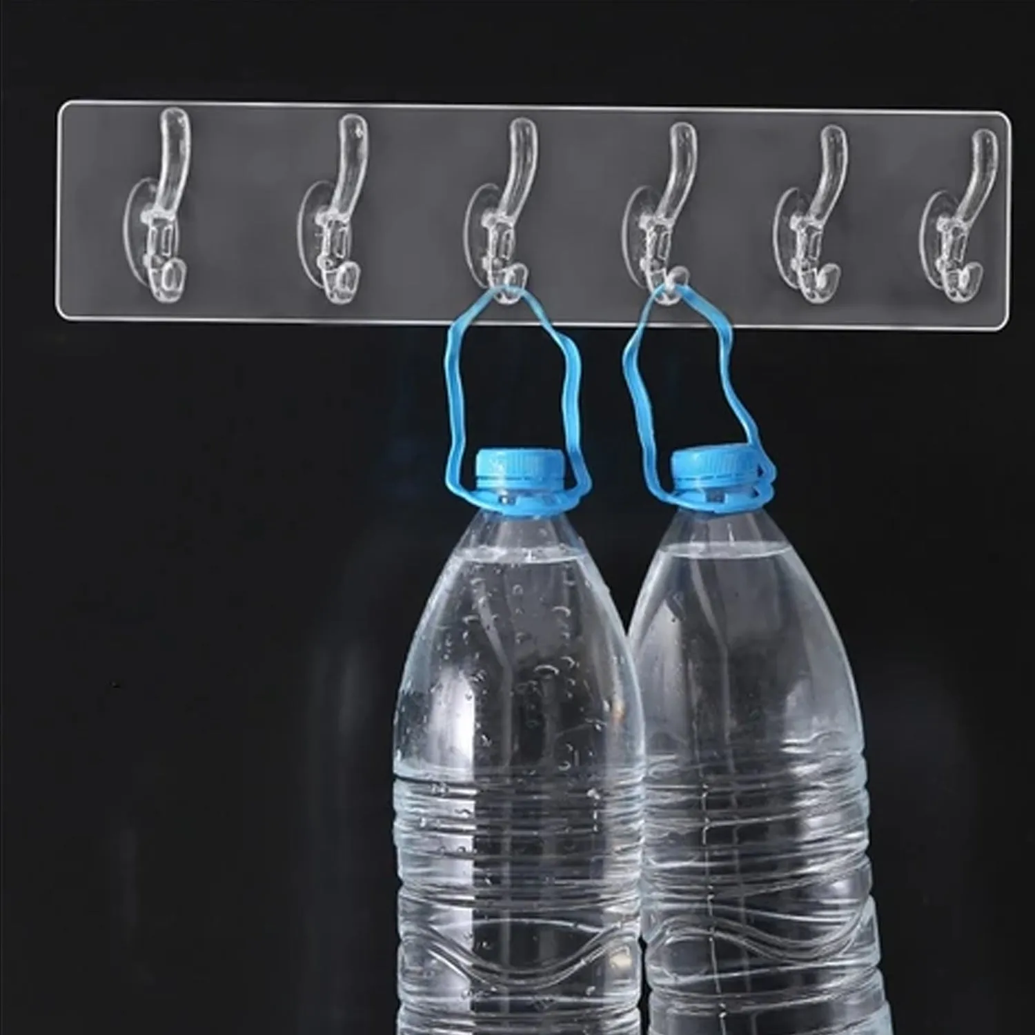 4654 Adhesive Transparent Heavy Duty Wall Hook