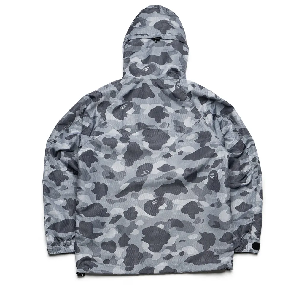 A Bathing Ape Honeycomb Camo Snowboard Jacket - Grey