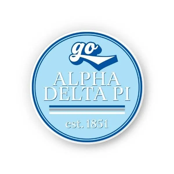 ADPi - Sorority Sticker - Go Design