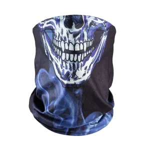 Bandana Face Mask - Navy Skull (Available online only)