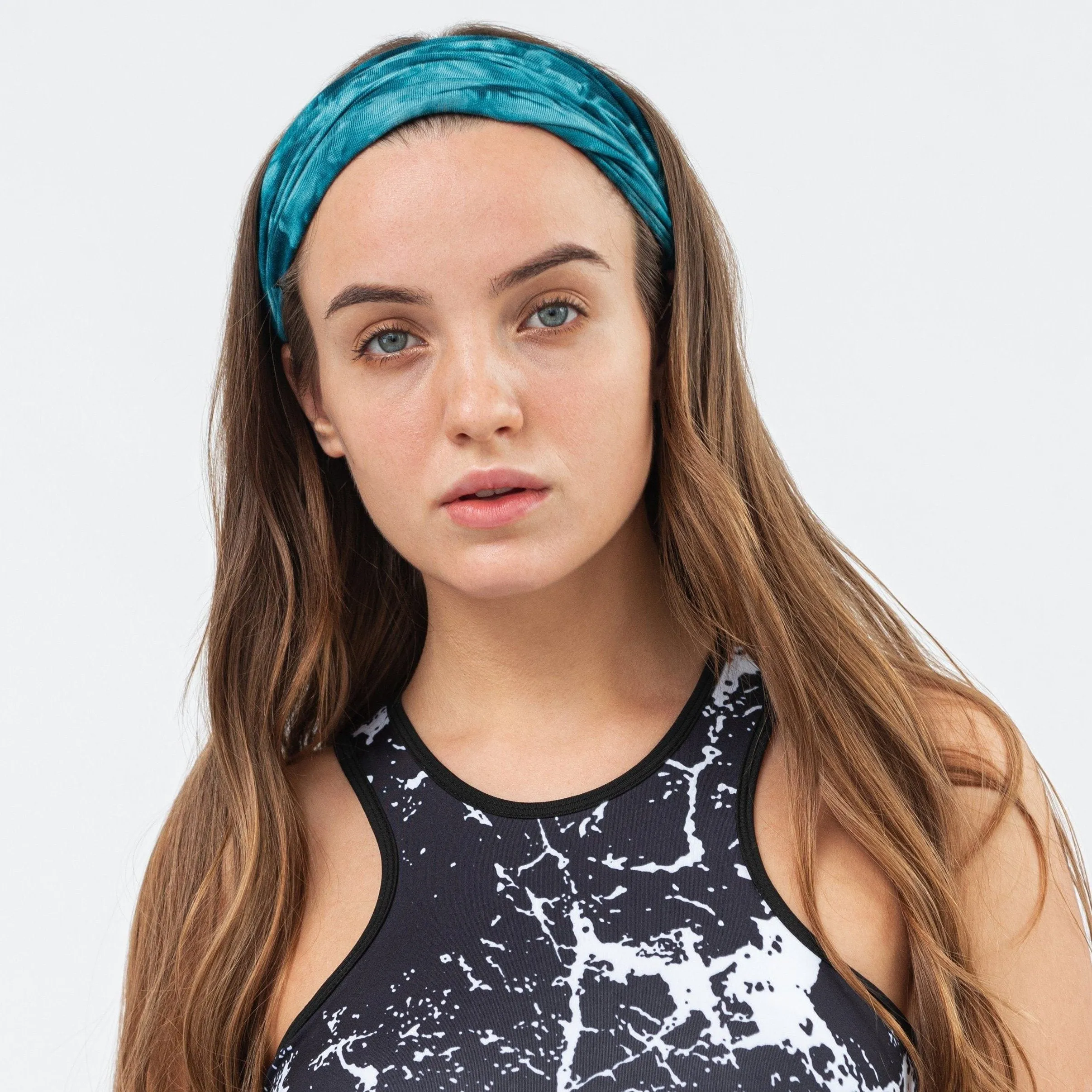 Bandana Face Mask - Teal Dye (Available online only)