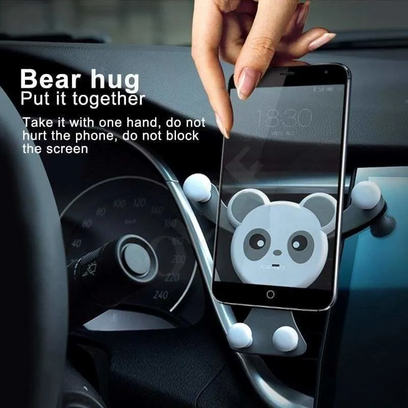 Bear Hug  Car Phone Holder