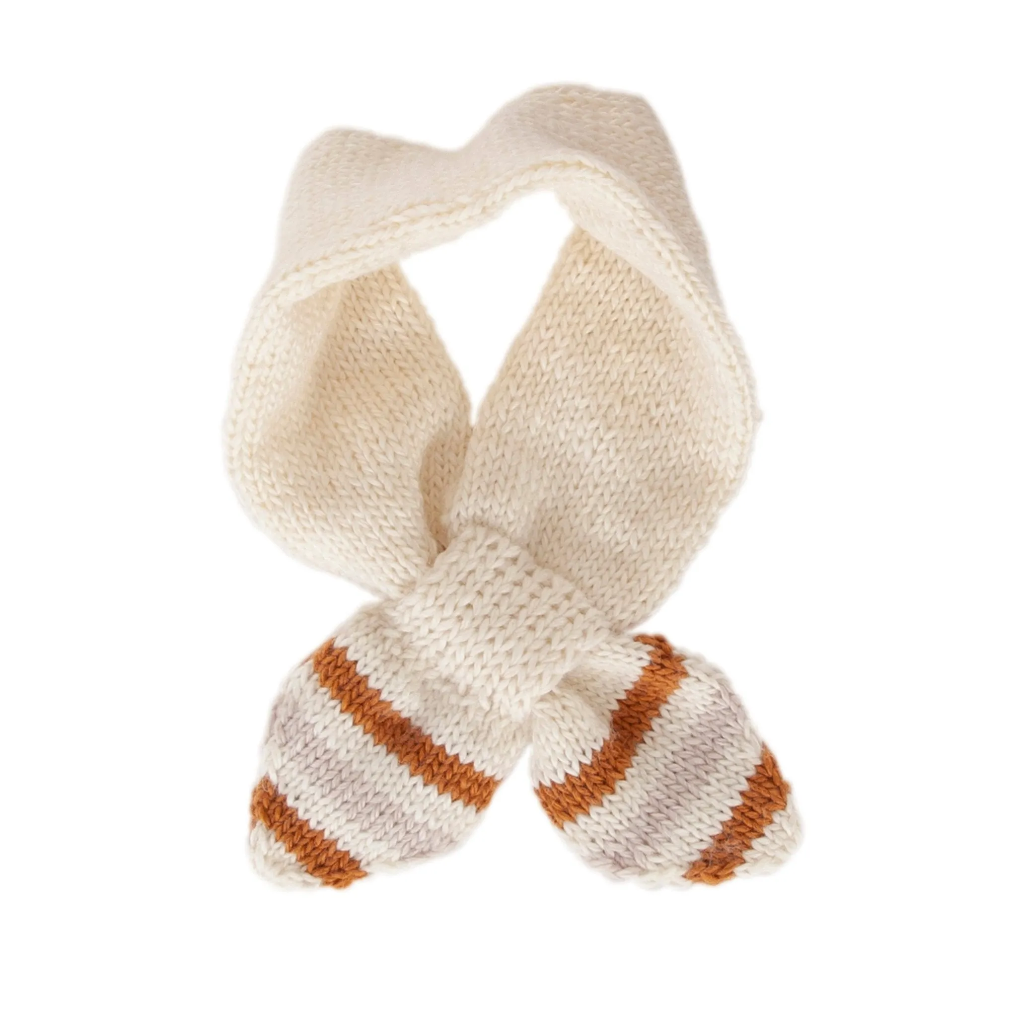 Checks Scarf Caramel