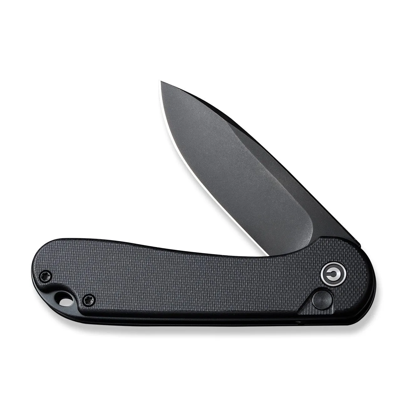 Civivi C18062P-1 Button Lock Elementum II Folding Knife (Black G10 Handle)