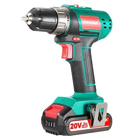 Cordless Drill Driver Set with 2000mAh Battery, 1500RPM, 20V/18V