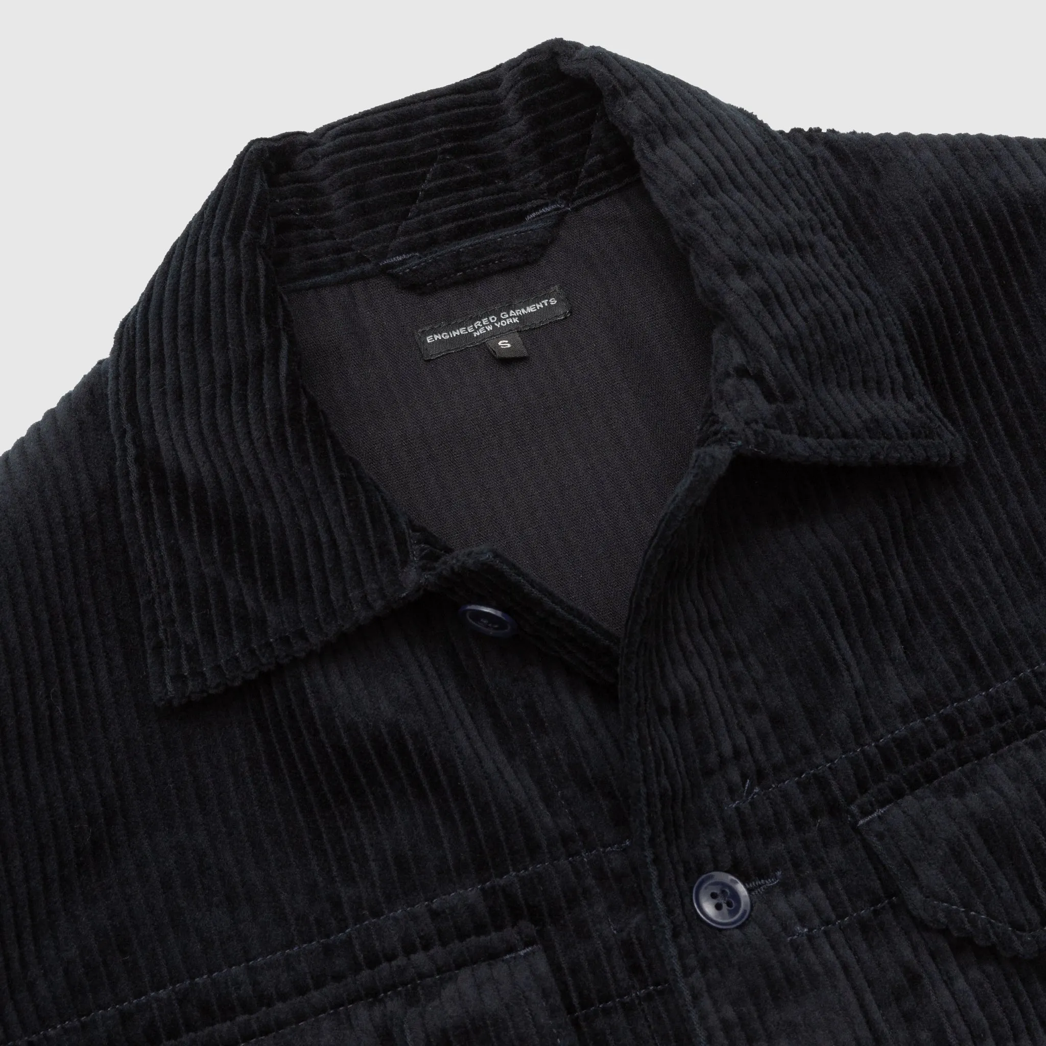 CORDUROY SUFFOLK SHIRT JACKET