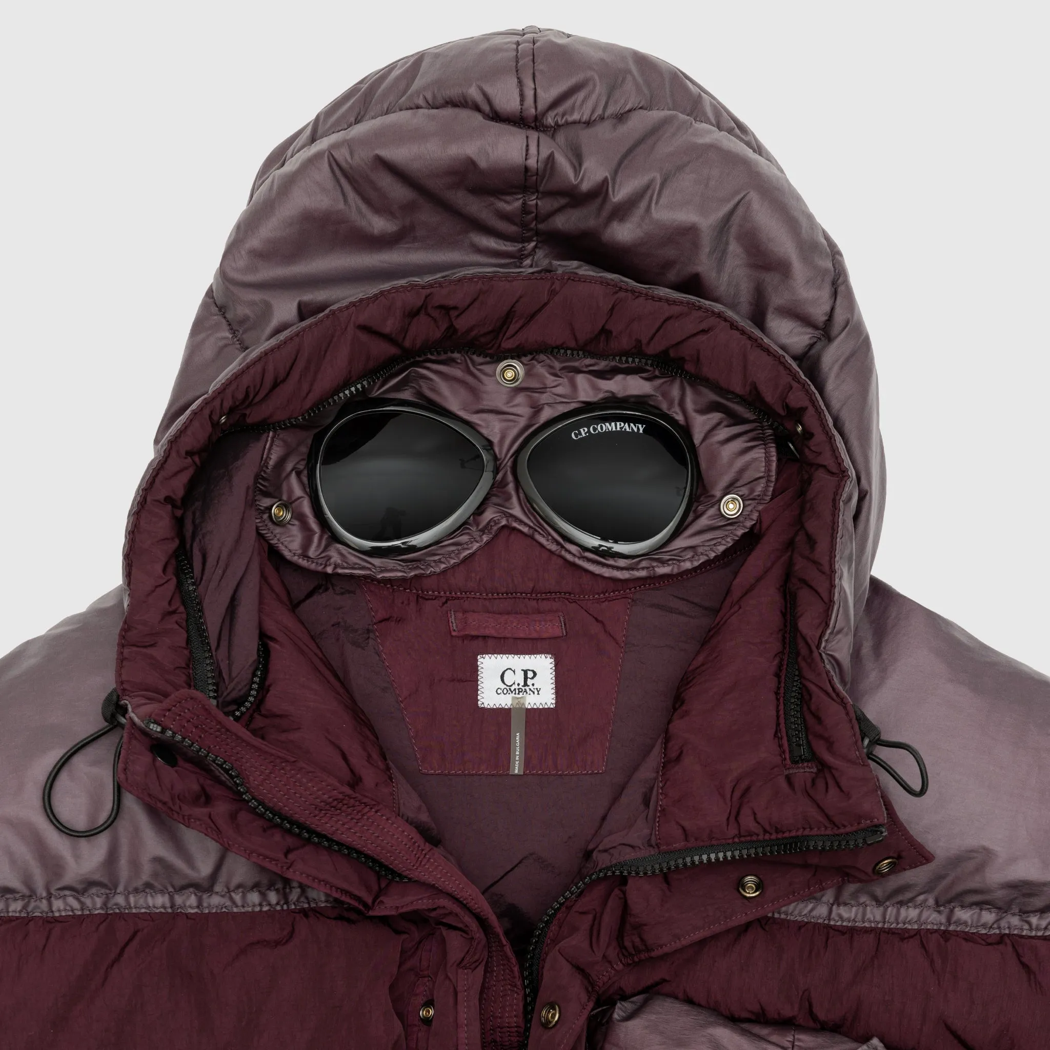 ECO CHROME-R MIXED GOOGLE DOWN JACKET