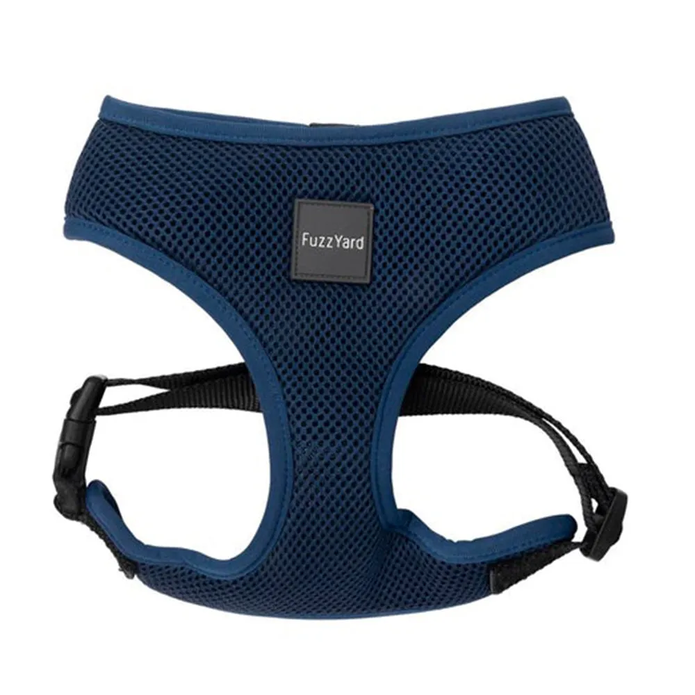 Fuzzyard Dog Harness Marine L