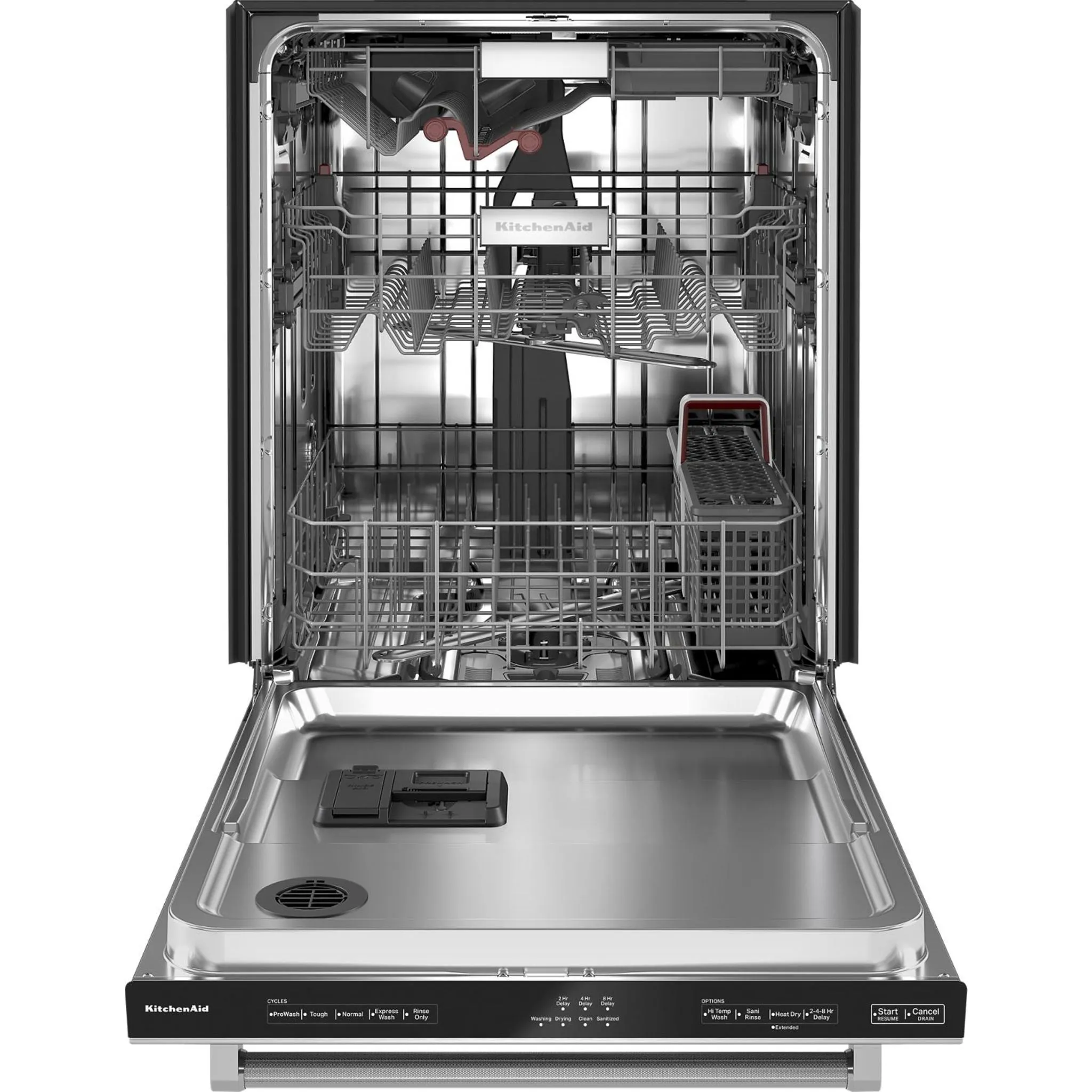 KitchenAid Dishwasher Stainless Steel Tub (KDTM404KPS) - Stainless Steel