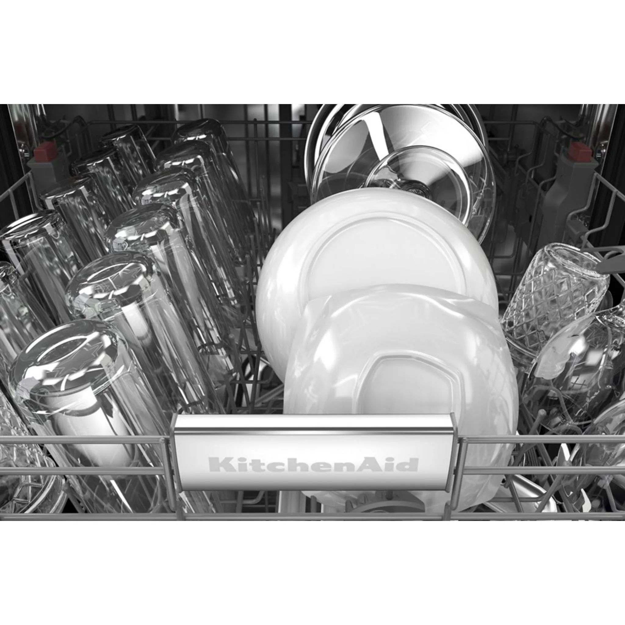 KitchenAid Dishwasher Stainless Steel Tub (KDTM404KPS) - Stainless Steel