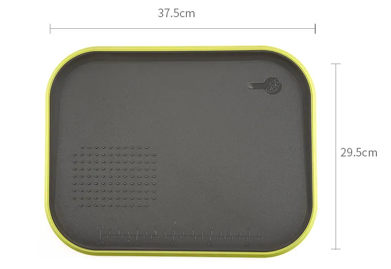 Multifunctional non-slip double-sided cutting board