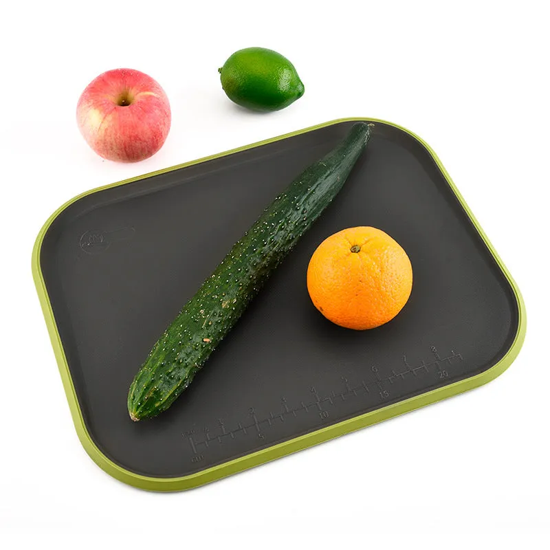 Multifunctional non-slip double-sided cutting board