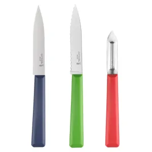 Opinel "Les Essentiels " Dishwasher Safe Trio Knife Set