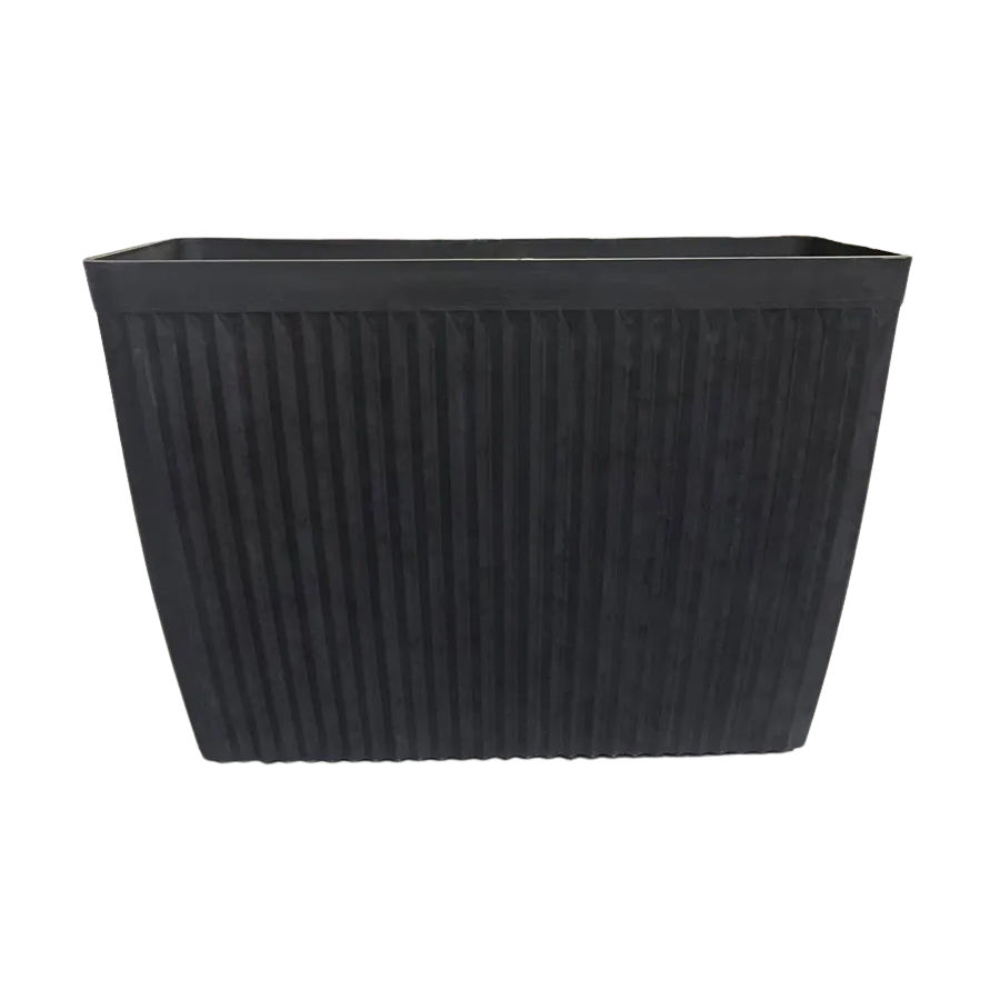 POT BLACK 72X32X40CM