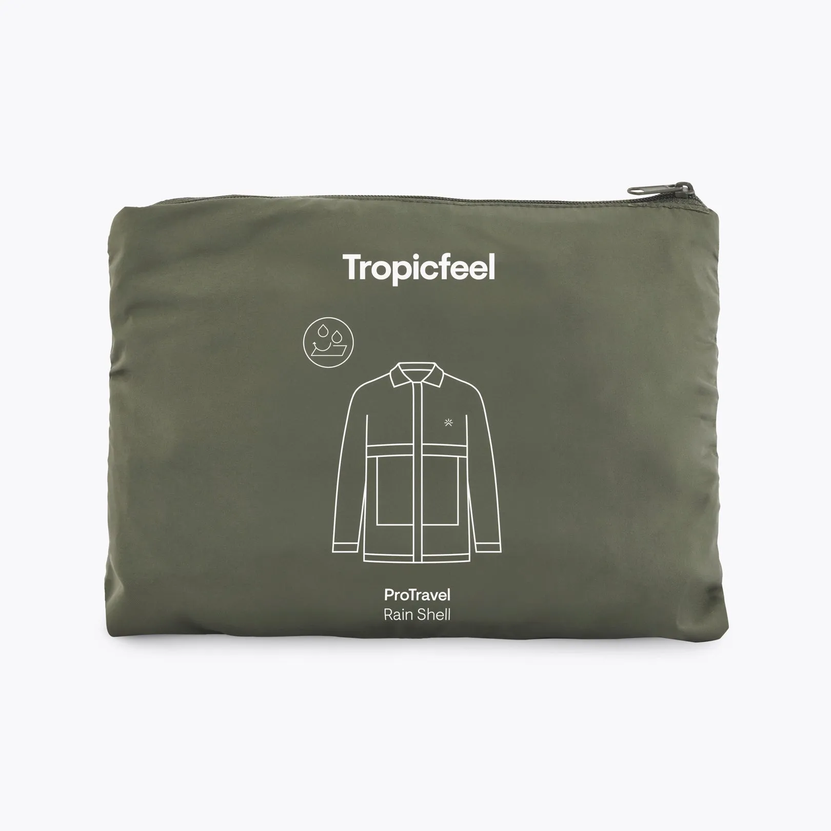 ProTravel™ Rain Shell Forest Green