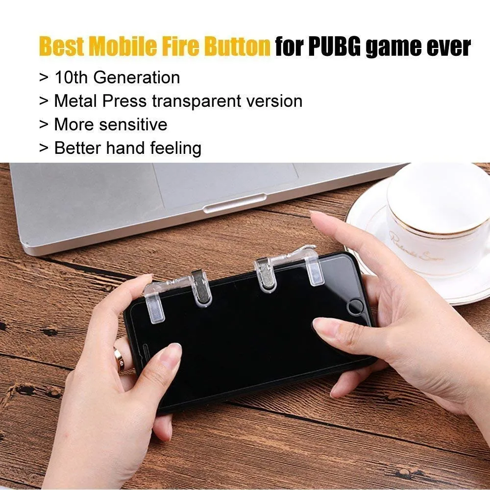 PUBG Mobile Game Controller | Sensitive Game Triggers for Android & iOS Phones