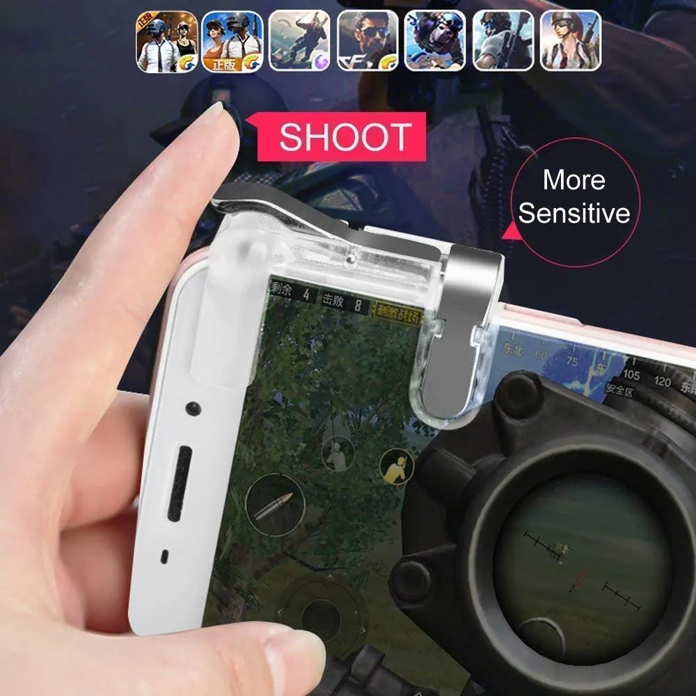 PUBG Mobile Game Controller | Sensitive Game Triggers for Android & iOS Phones