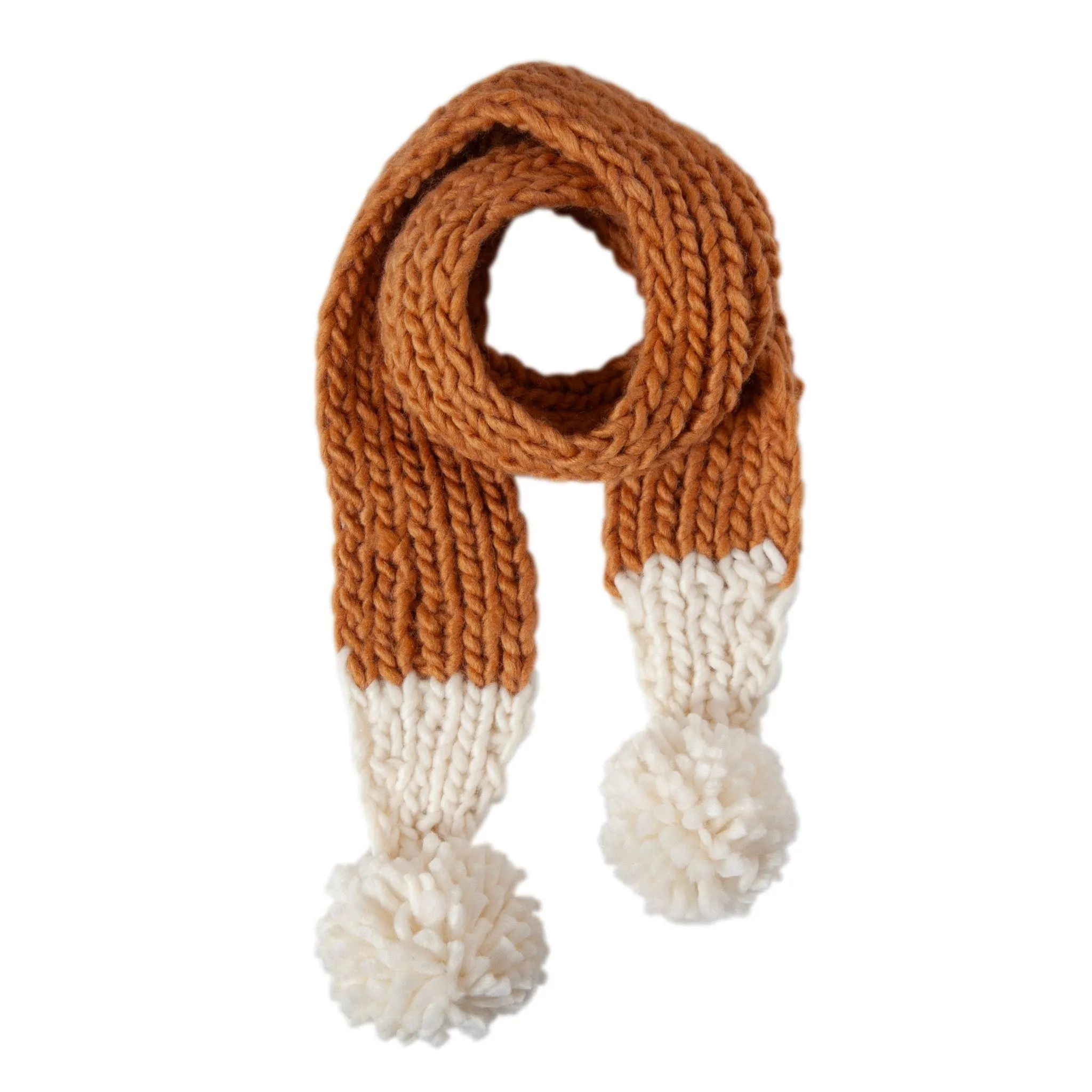 Ripples Scarf Caramel