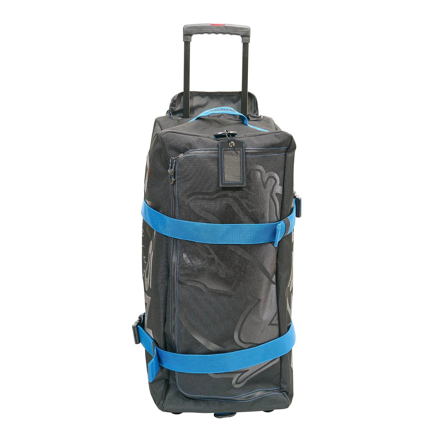 Roller Duffel Bag Blue Accent