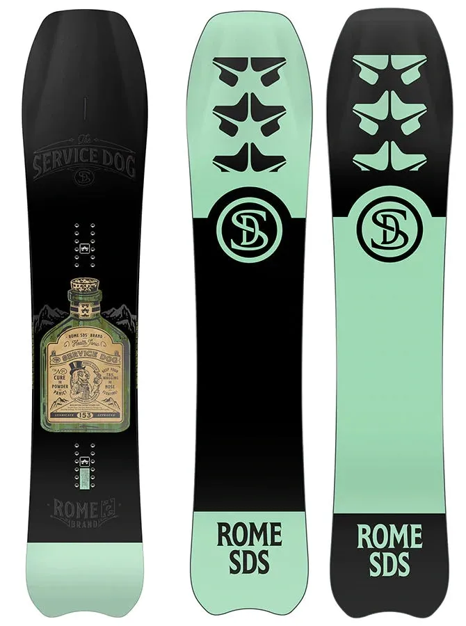 Rome Service Dog Snowboard Mens 2023