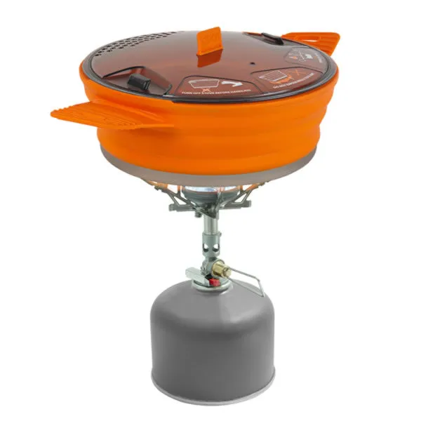 Sea to Summit X-Pot collapsible cooking pot 1.4 L (Orange)