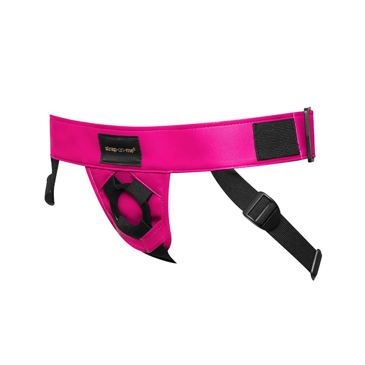 Strap On Me Dildo Harness - Curious - Fuschia