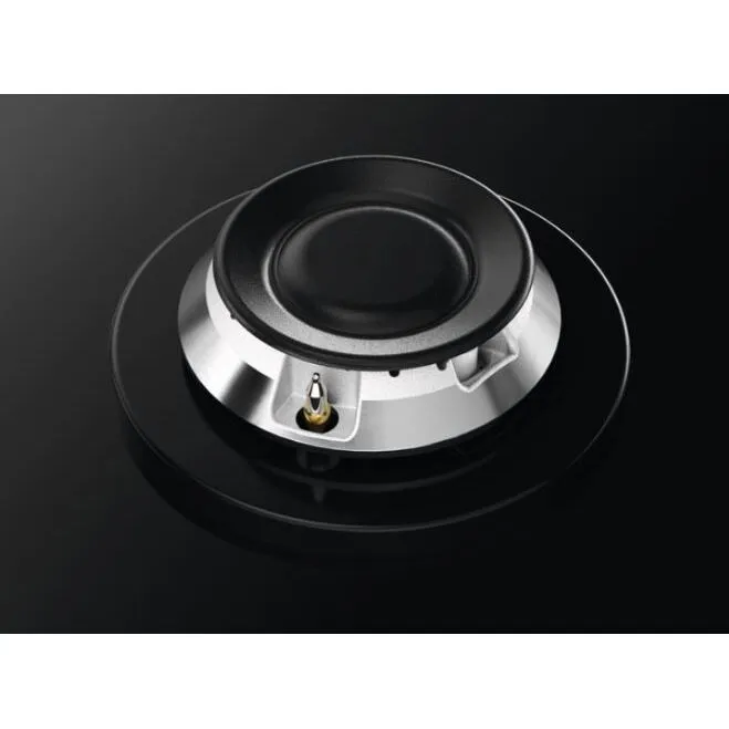 Zanussi ZGGN755K 5 Burner Gas Hob, Black Frameless