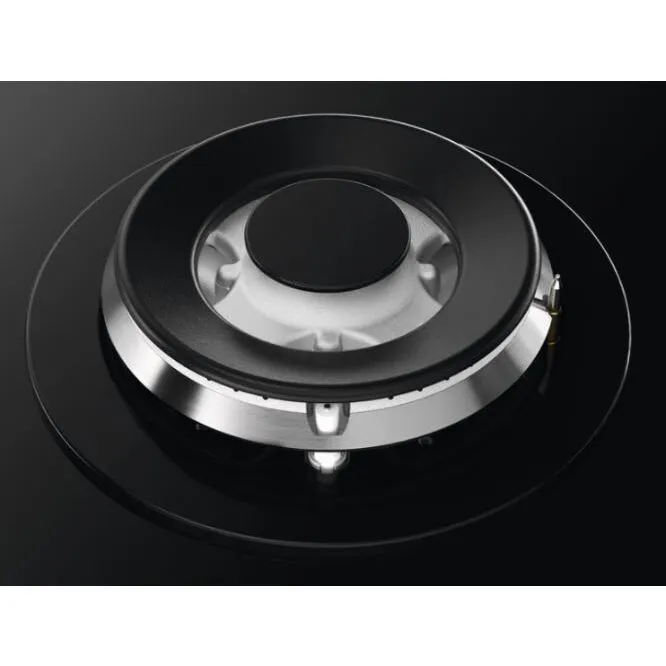 Zanussi ZGGN755K 5 Burner Gas Hob, Black Frameless